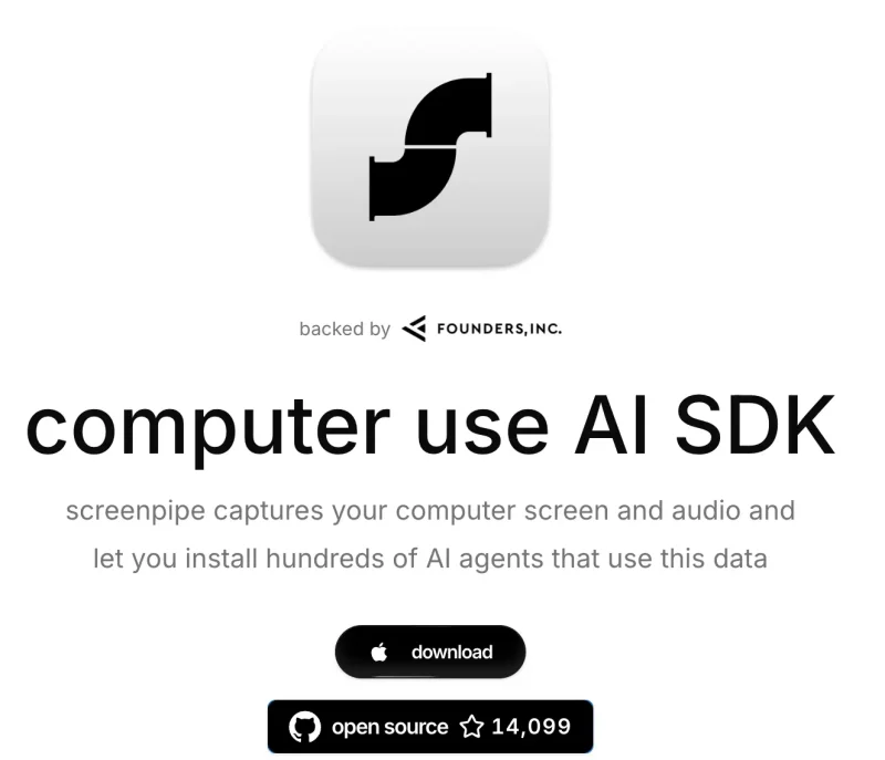 数字记忆新纪元？Screenpipe：24/7记录赋能个人AI，真的需要吗？-✨️免费用✅️