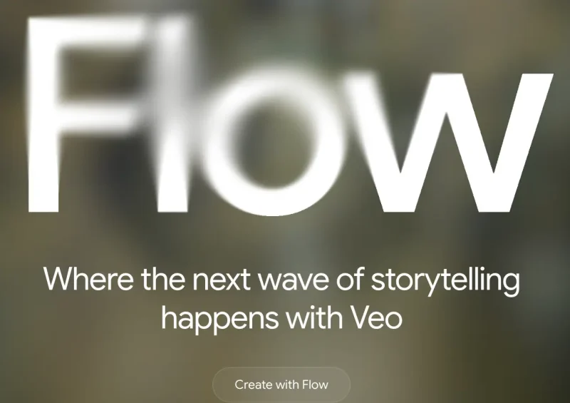 Flow:AI电影制作工具，用Google AI轻松创作电影级短片,AI 剪辑软件,直接整合了自家 Veo、Imagen 和 Gemini-✨️免费用✅️