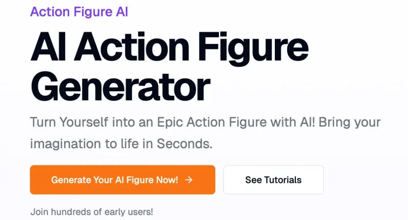 Action Figure AI：AI手办生成器，秒速打造你的专属可动人偶-✨️免费用✅️