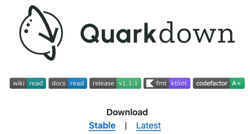 Quarkdown：现代 Markdown 驱动的排版系统，轻松打造书籍和演示文稿-✨️免费用✅️