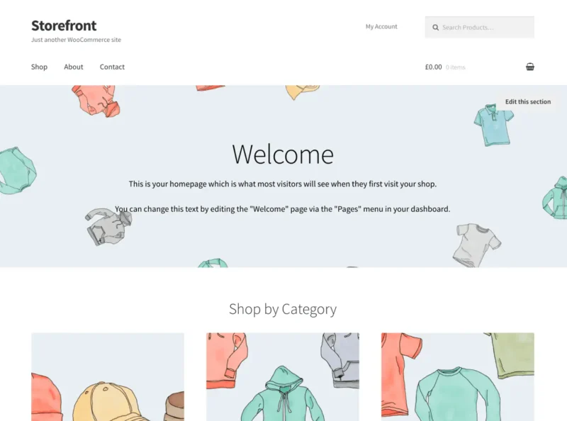 Storefront主题：免费、灵活、深度集成WooCommerce的WordPress电商利器-✨️免费用✅️