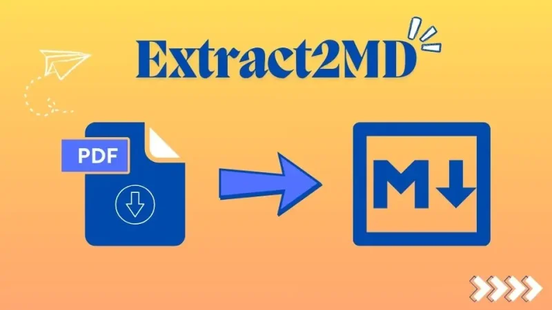 Extract2MD：强大的PDF转Markdown工具，集成AI增强，实现高效转换-✨️免费用✅️