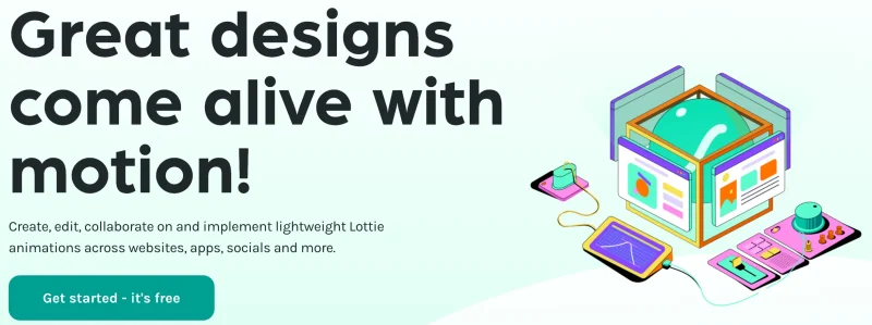 Lottie：用轻量级动画点亮你的网站和App (附使用指南)-✨️免费用✅️