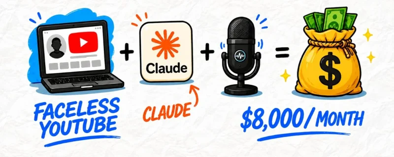 普通人如何用Claude 跑出一个月8000美元的YouTube频道-🎉数字奇遇🎉