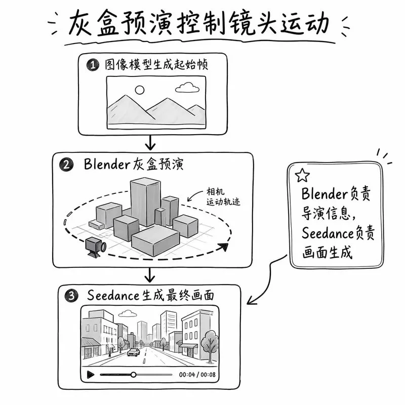 图片[5]-Blender + Seedance：AI 视频导演级精准控制的 20 种玩法深度解析-🎉数字奇遇🎉