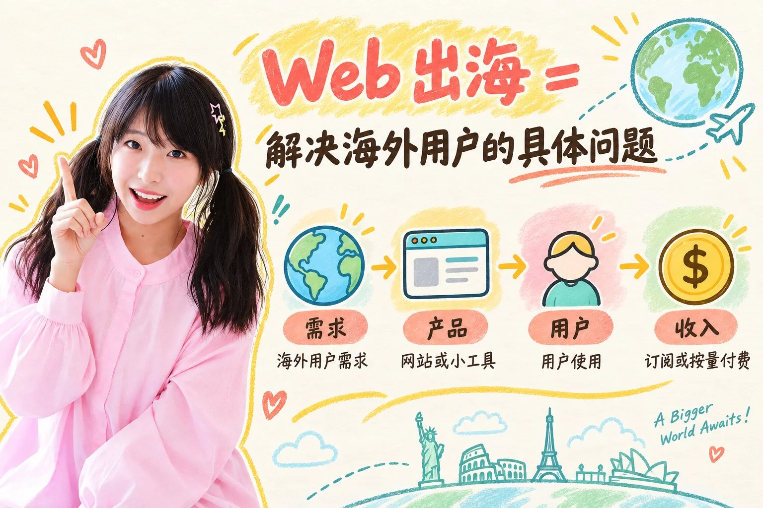 图片[2]-Web 出海实战指南：从 0 到 1 打造你的第一个海外盈利产品-🎉数字奇遇🎉