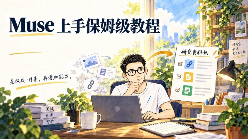 Muse 上手保姆级教程:从登录到完成第一个任务-🎉数字奇遇🎉
