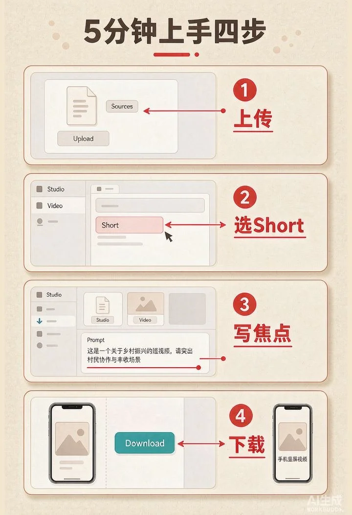 图片[3]-AI 文档转短视频实操指南：如何利用 NotebookLM 60 秒生成竖版视频-🎉数字奇遇🎉